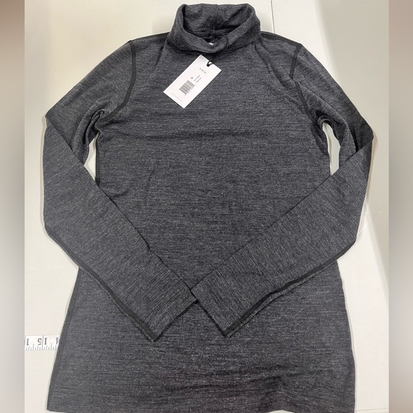 NWT Reigning Champ Merino Wool Turtleneck Jersey Knit Midlayer Sweater Charcoal - Picture 4 of 6